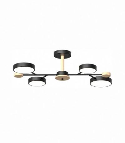 Люстра на штанге LED4U L3213-670 BK