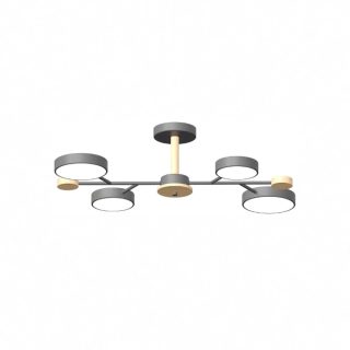 Люстра на штанге LED4U L3213-670 GR