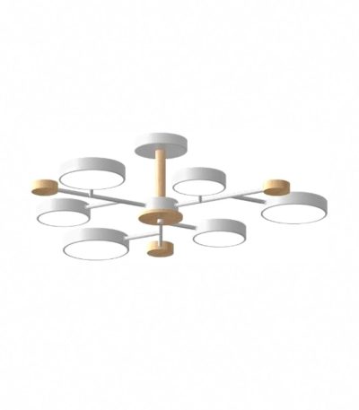 Люстра на штанге LED4U L3214-750 WH