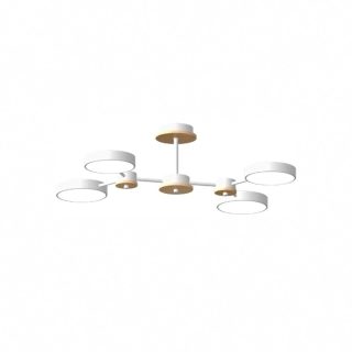 Люстра на штанге LED4U L3215-630 WH