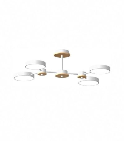 Люстра на штанге LED4U L3215-630 WH