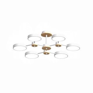 Люстра на штанге LED4U L3216-730 WH