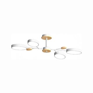 Люстра на штанге LED4U L3219-830 WH