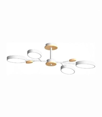 Люстра на штанге LED4U L3219-830 WH