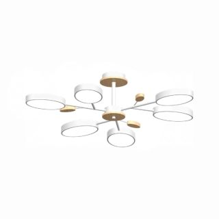 Люстра на штанге LED4U L3220-830 WH