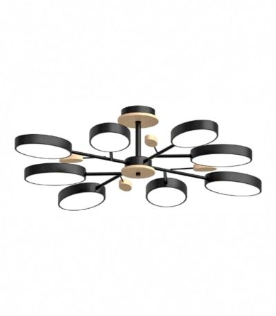 Люстра на штанге LED4U L3221-850 BK