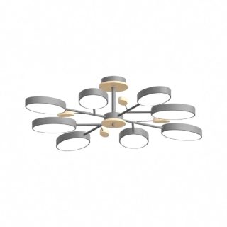 Люстра на штанге LED4U L3221-850 GR