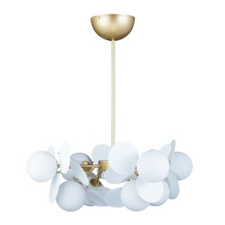 Люстра на штанге Loft IT Matisse 10008/8 white