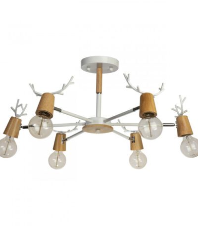 Люстра на штанге Loft IT Sven 10024/6 White