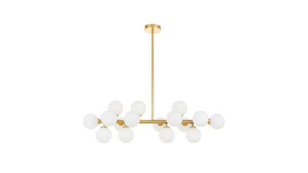 Люстра на штанге Lumina Deco Marsiada LDP 6033-16 MD