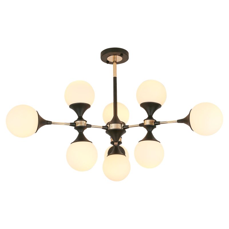 Люстра на штанге Lussole LOFT ASTORIA GRLSP-8306 Люстра на штанге Lussole LOFT ASTORIA GRLSP-8306