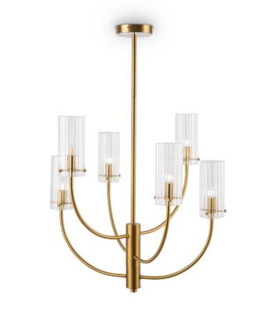 Люстра на штанге Maytoni Arco MOD223PL-06BS