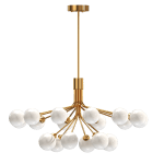 Люстра на штанге Milosh Tendence Lola 0856CL-18CO