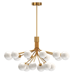 Люстра на штанге Milosh Tendence Lola 0856CL-18CO