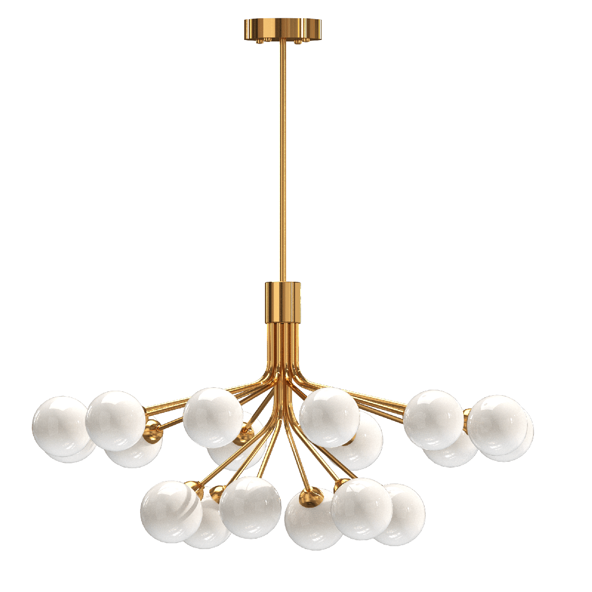 Люстра на штанге Milosh Tendence Lola 0856CL-18CO Люстра на штанге Milosh Tendence Lola 0856CL-18CO