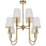 Люстра на штанге Myfar Gabriel MR2430-8P