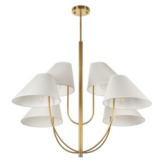 Люстра на штанге Myfar Lukas MR2390-6C