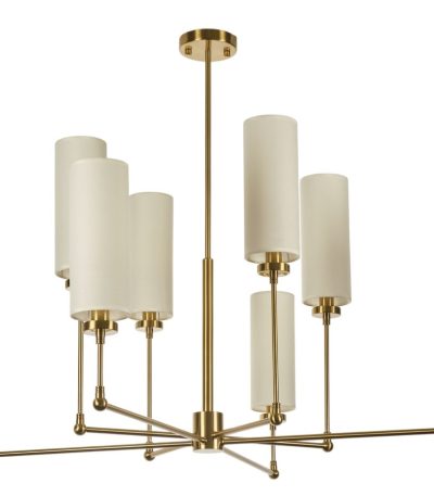 Люстра на штанге Myfar Richard MR2410-8C