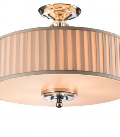 Люстра на штанге Newport 3105/PL бежевый плиссированный