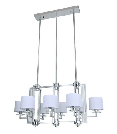 Люстра на штанге Newport 35408/S chrome без абажуров М0069060