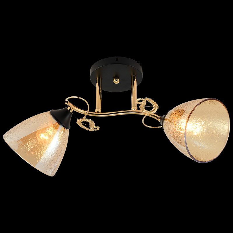 Люстра на штанге Reluce 01321-0.3-02 FGD+BK Люстра на штанге Reluce 01321-0.3-02 FGD+BK