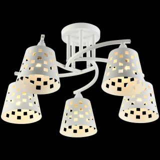 Люстра на штанге Reluce 01384-0.3-05 WH+CR