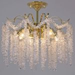 Люстра на штанге Reluce 02384-0.3-6+3 FFG