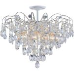 Люстра на штанге Reluce 04055-0.3-07 WH+GOLD PN