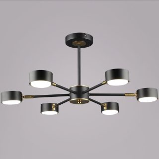 Люстра на штанге Reluce 06660-0.3-06 BK+COP GX53