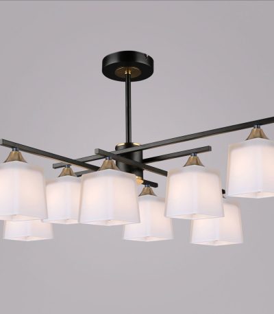 Люстра на штанге Reluce 06668-0.3-08 BK+COP