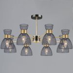 Люстра на штанге Reluce 39760-0.3-08 COP+BK