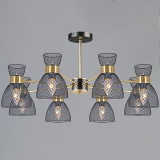 Люстра на штанге Reluce 39760-0.3-08 COP+BK