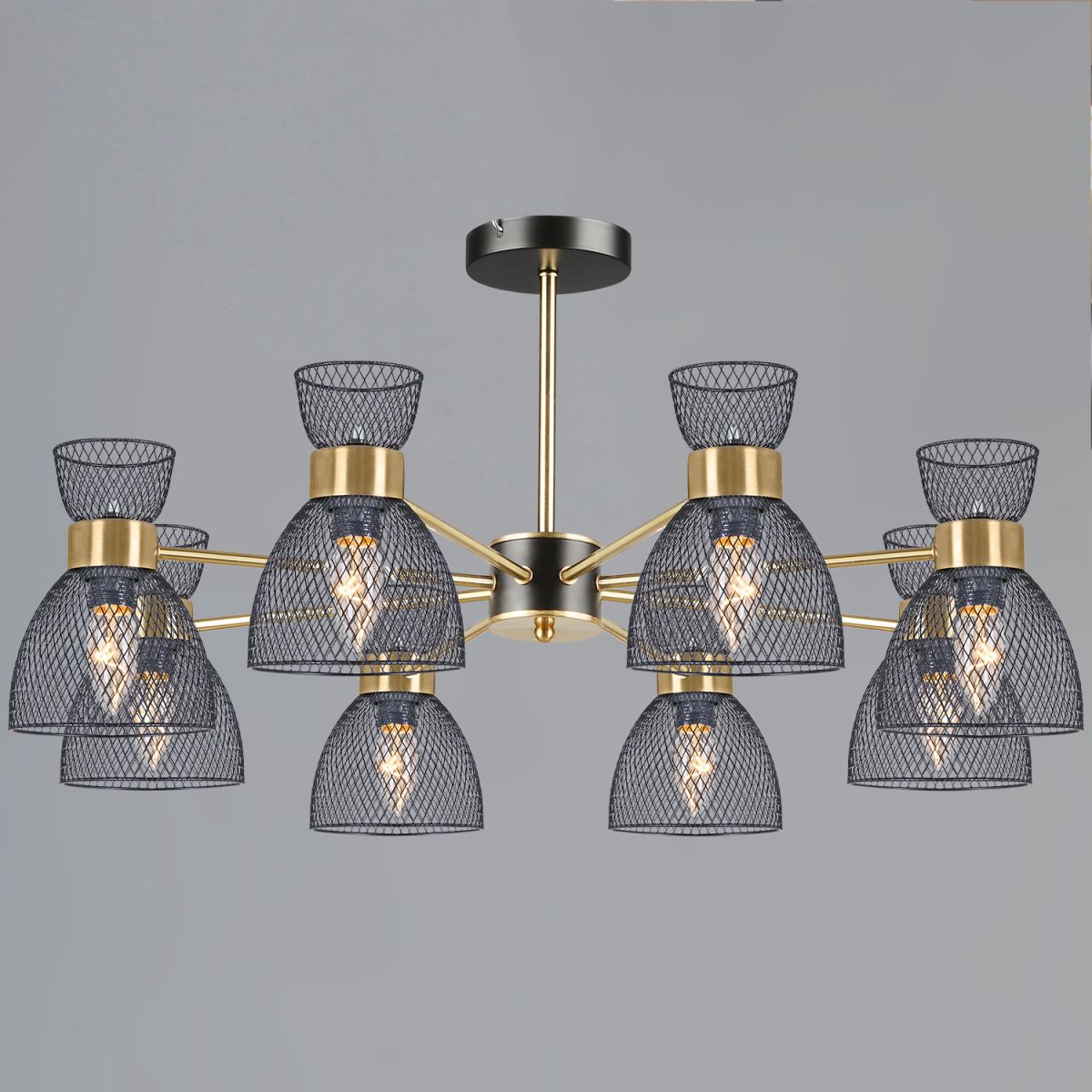 Люстра на штанге Reluce 39760-0.3-08 COP+BK Люстра на штанге Reluce 39760-0.3-08 COP+BK