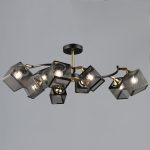 Люстра на штанге Reluce 60660-0.3-09 BK+COP