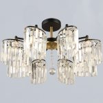 Люстра на штанге Reluce 63660-0.3-08 BK+COP