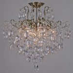 Люстра на штанге Reluce 67030-0.3-600A AB Люстра на штанге Reluce 67030-0.3-600A AB