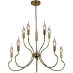 Люстра на штанге Reluce 74001-0.4-5+5