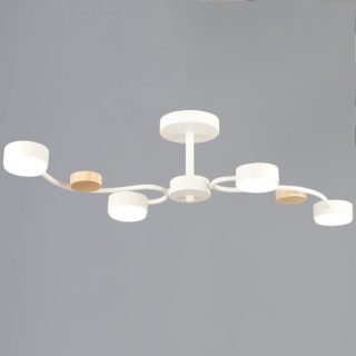 Люстра на штанге Reluce 92860-0.3-04 WT+WOOD GX53