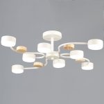 Люстра на штанге Reluce 92860-0.3-08 WT+WOOD GX53