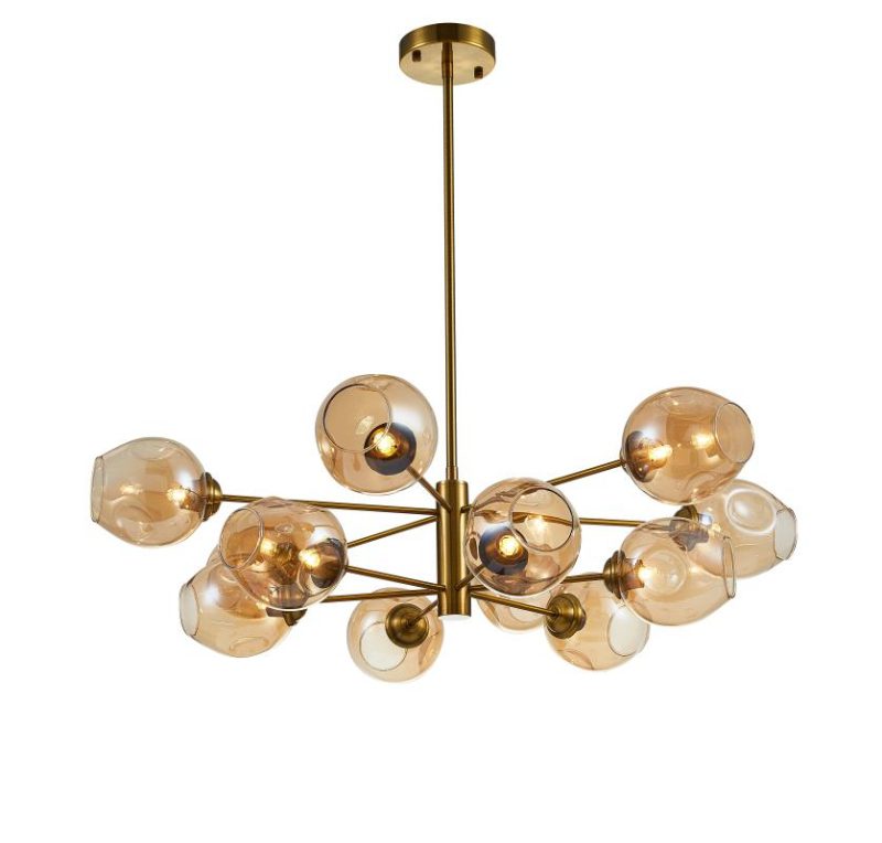 Люстра на штанге Simple Story 1048-12PL Люстра на штанге Simple Story 1048-12PL