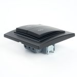 Выключатель двухклавишный Stekker Эрна 39921