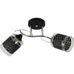 Люстра на штанге Reluce 01316-0.3-02 BK+CR