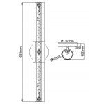 Бра Hinkley Facet QN-FACET-LED2-PC-BATH