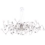 Подвесная люстра Crystal Lux MEDUSA SP30 CHROME