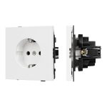 Механизм электрической розетки Arlight SCT-TENDO-MEU1-PL-WH (230V, 16A) 054078