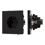Механизм электрической розетки Arlight SCT-TENDO-MEU1-SFPL-BK (230V, 16A) 054638