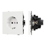 Механизм электрической розетки Arlight SCT-TENDO-MEU1-SFPL-WH (230V, 16A) 054641