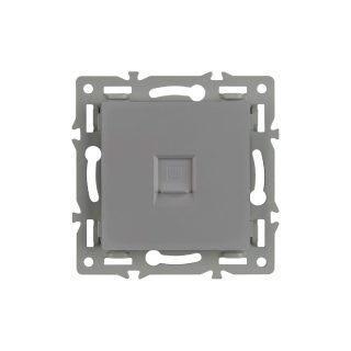 Механизм компьютерной розетки Arlight SCT-MPC1-PL-GR (RJ-45, CAT6) 045335