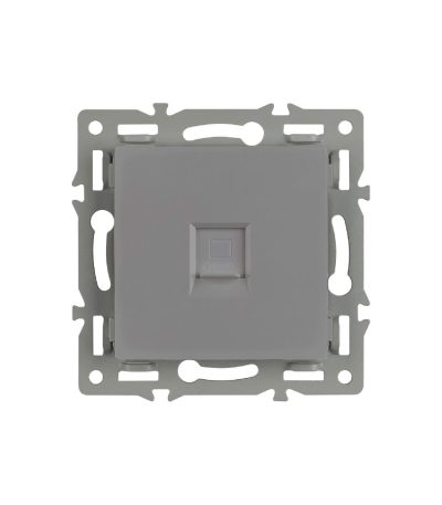 Механизм компьютерной розетки Arlight SCT-MPC1-PL-GR (RJ-45, CAT6) 045335