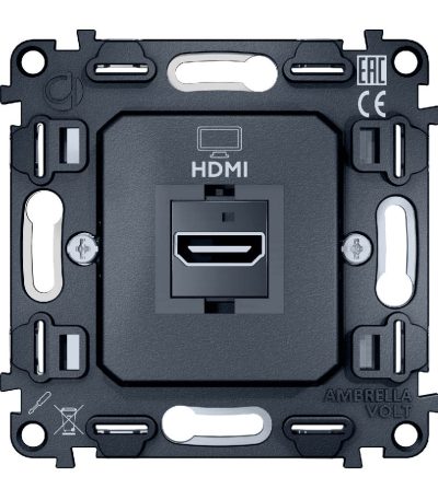 Механизм розетки HDMI 2.0 40V/500mA 2.0GHz 5-18Gbit/s Ambrella Volt Quant VM222
